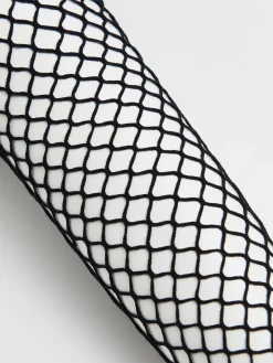 Cropp Skarpety, Rajstopy*Czarne rajstopy kabaretki