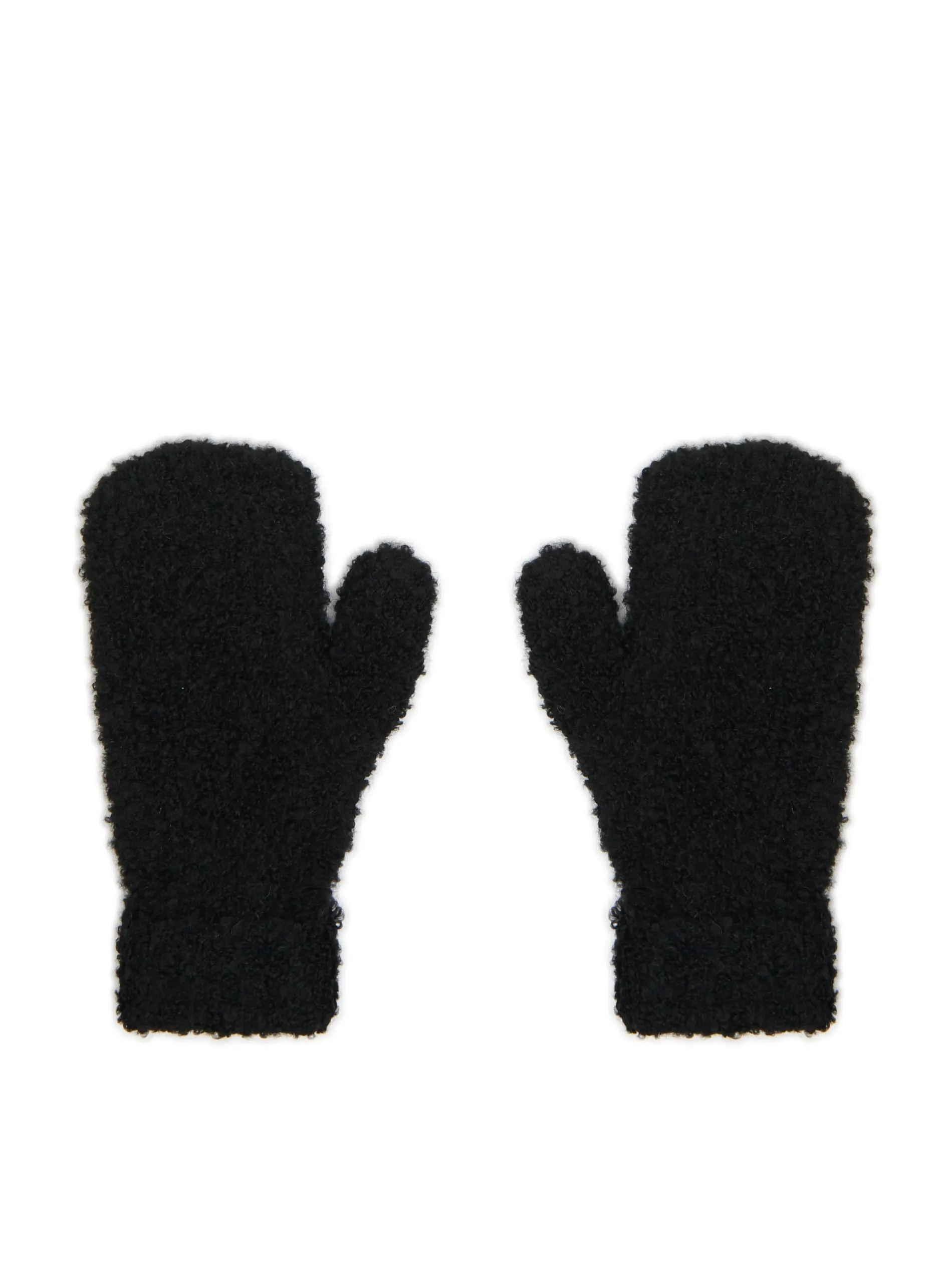 Cropp Rękawiczki*Czarne rękawiczki z domieszką wełny