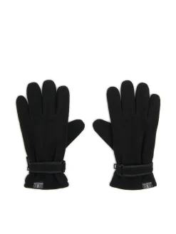 Cropp Rękawiczki|Basic*Czarne rękawiczki z karabińczykiem