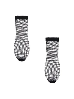 Cropp Skarpety, Rajstopy*Czarne skarpetki kabaretki 2 pack