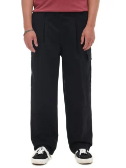 Cropp Spodnie*Czarne spodnie comfort