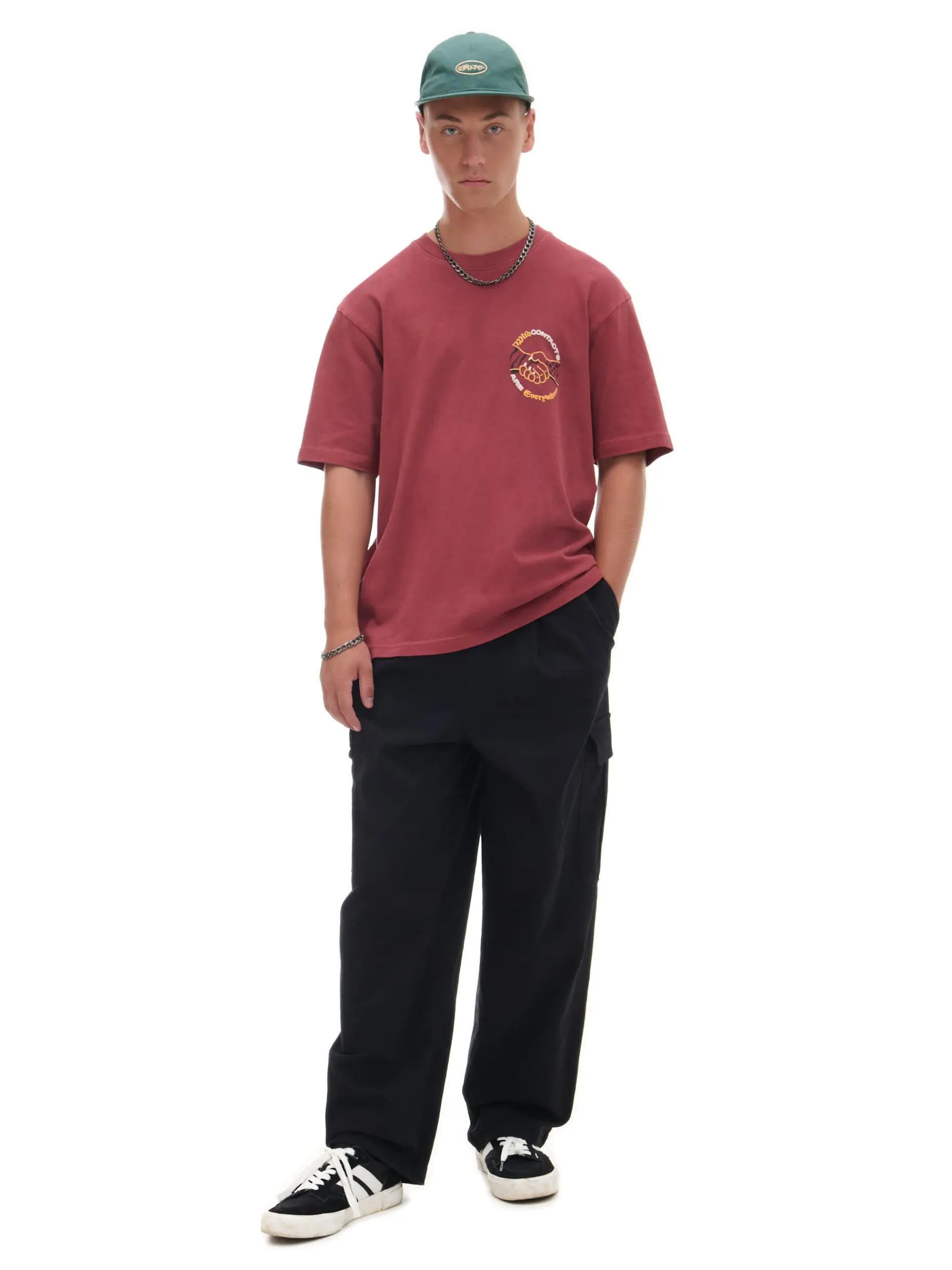 Cropp Spodnie*Czarne spodnie comfort