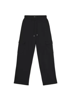 Cropp Spodnie*Czarne spodnie dresowe