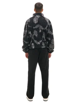 Cropp Spodnie*Czarne spodnie jogger loose