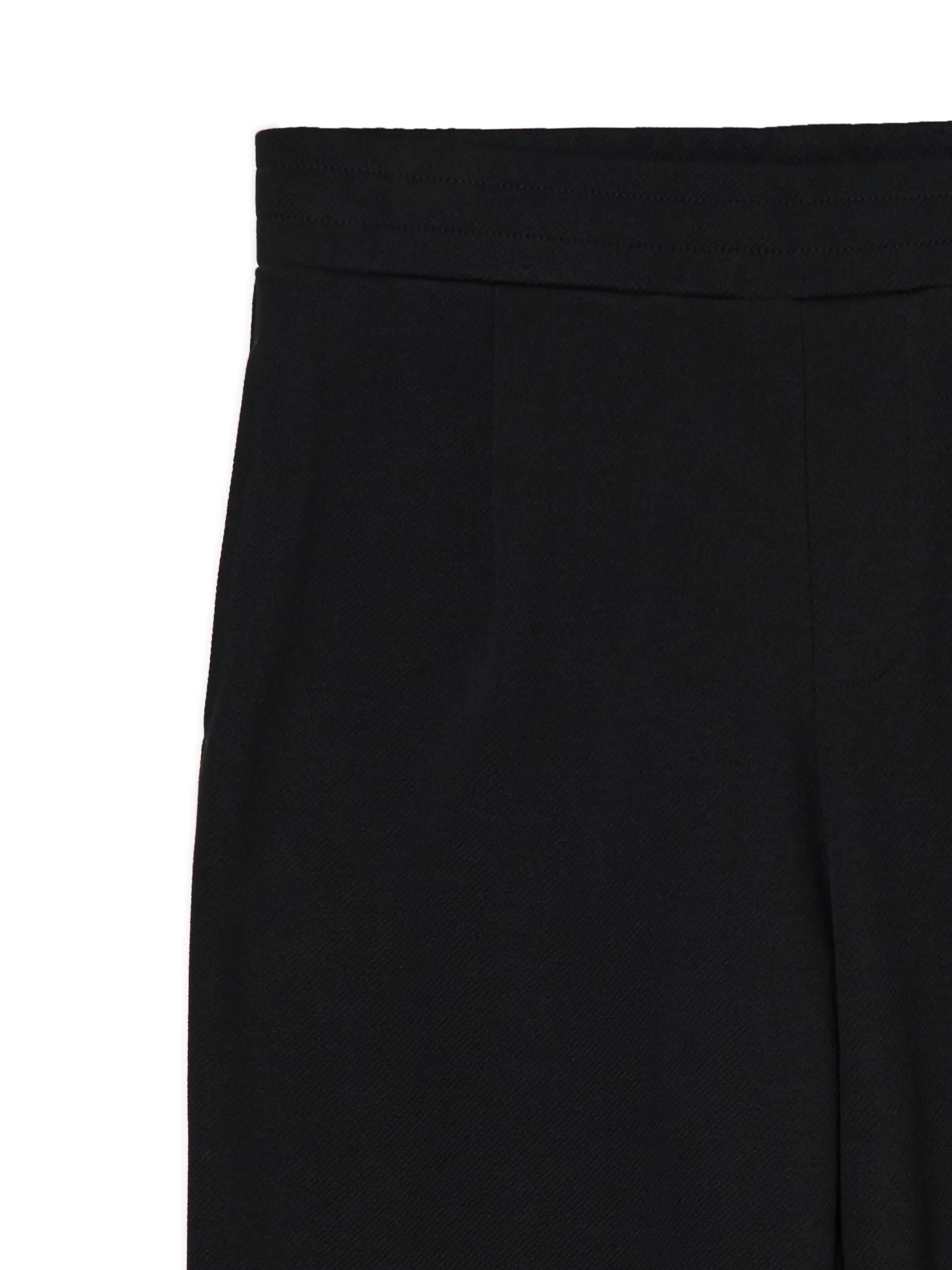 Cropp Spodnie*Czarne spodnie z dżerseju