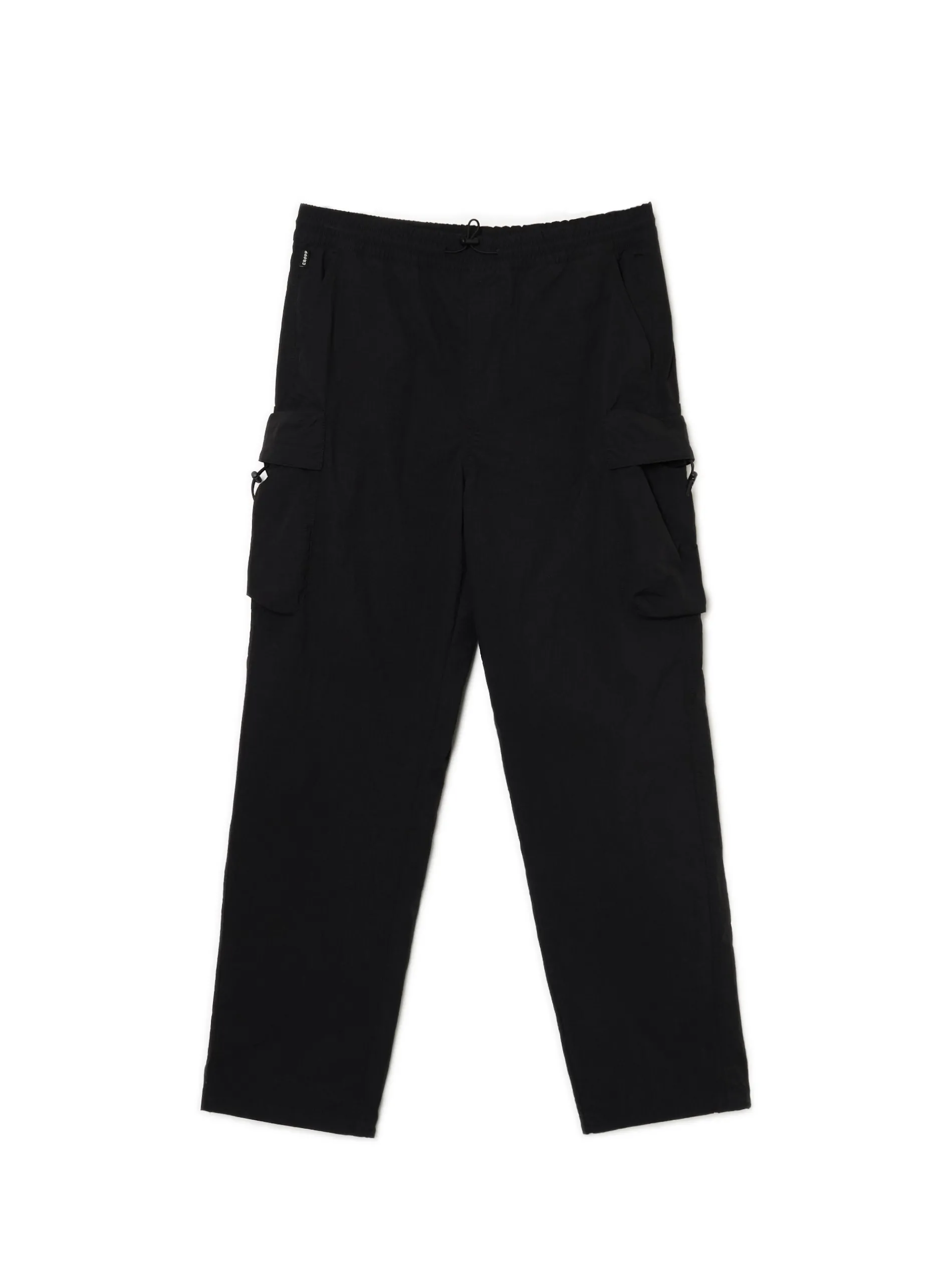 Cropp Spodnie*Czarne spodnie z regulacją