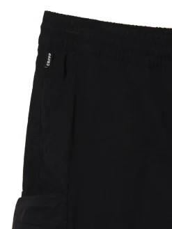 Cropp Spodnie*Czarne spodnie z regulacją