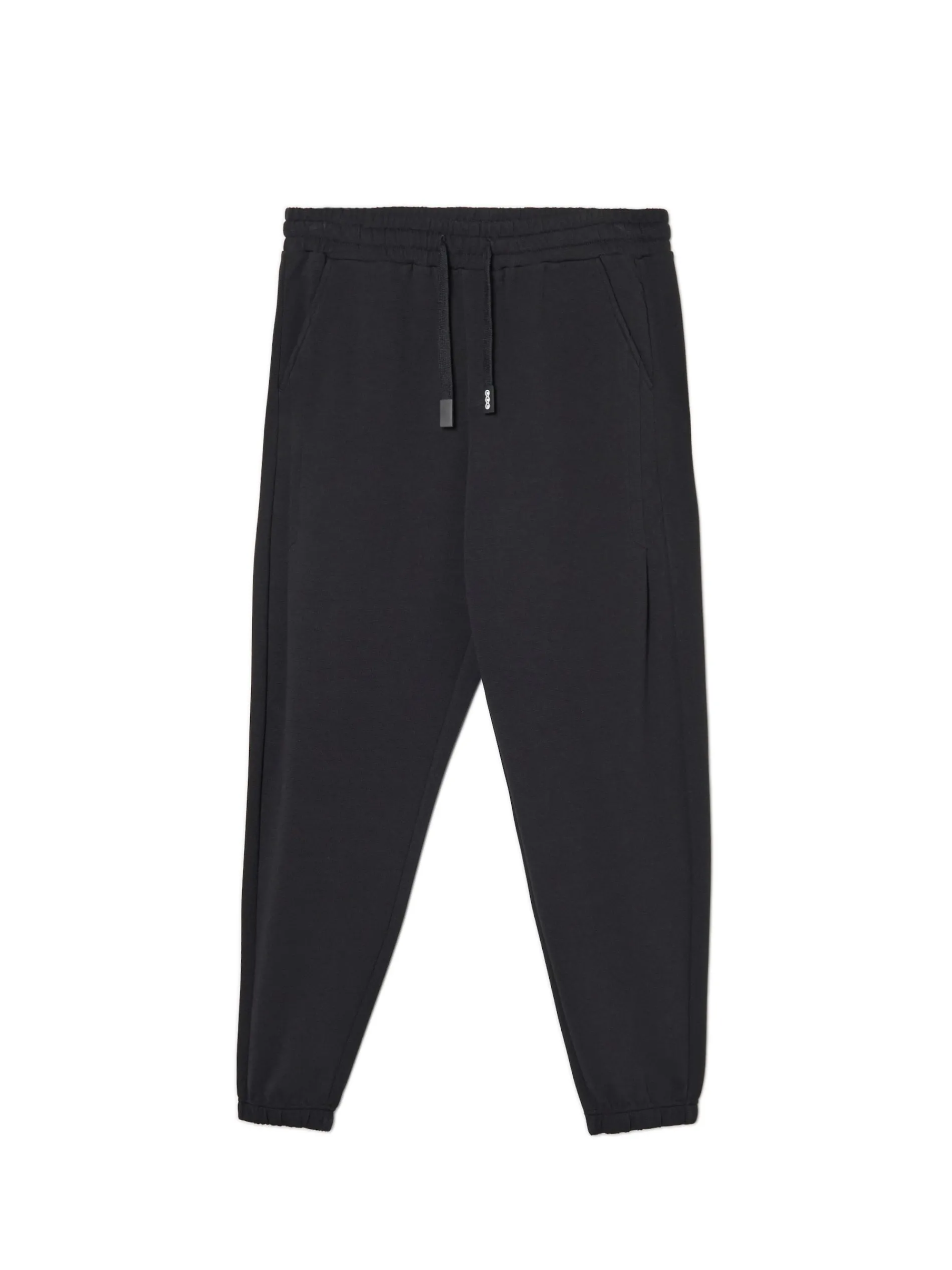 Cropp Spodnie*Czarne sportowe joggery regular