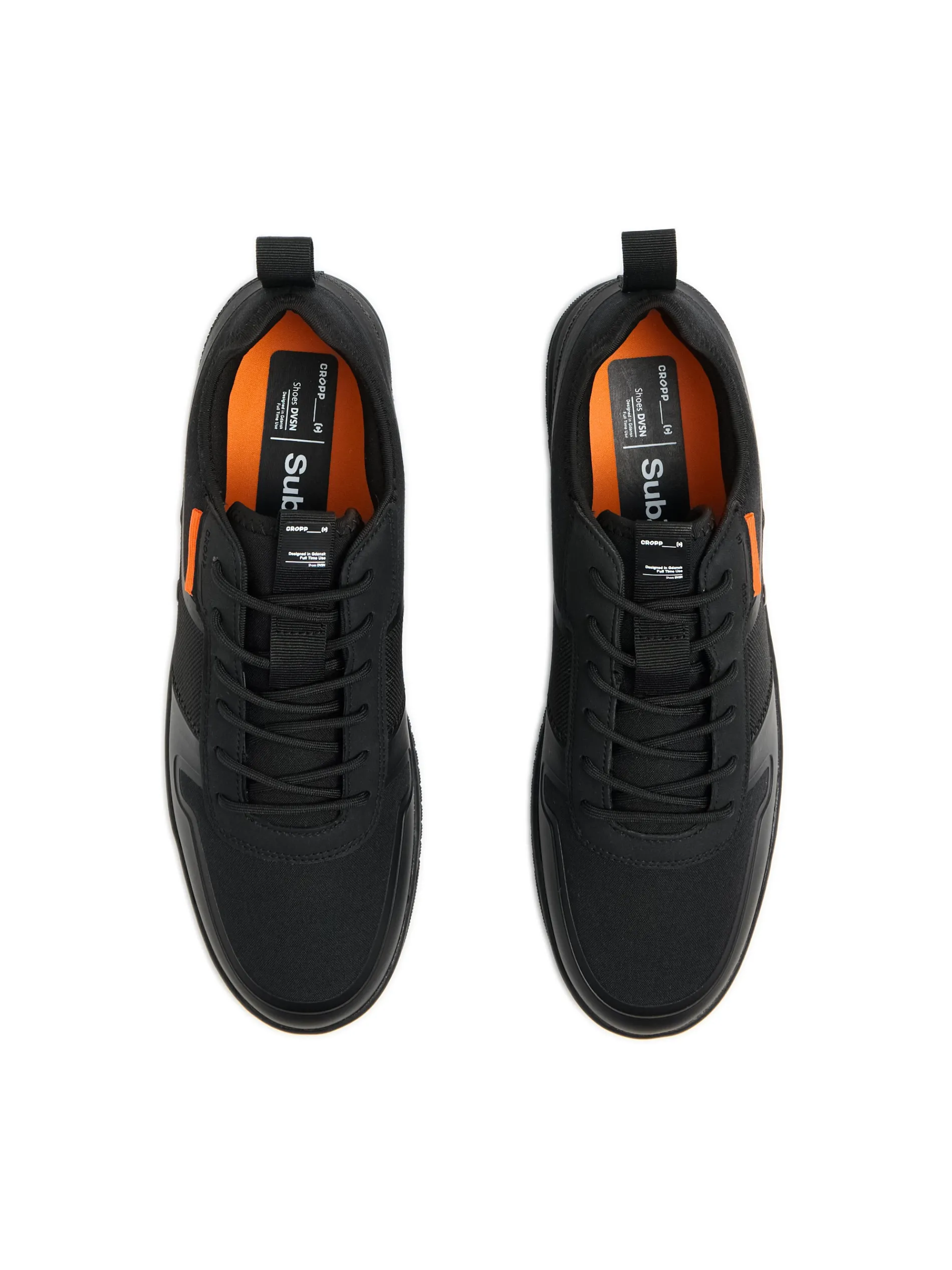 Cropp Sneakersy*Czarne sportowe sneakersy