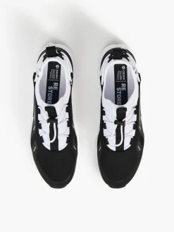 Cropp Sneakersy*Czarno-białe sneakersy z odblaskowymi detalami