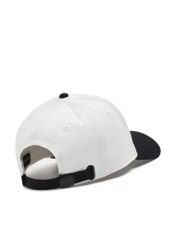 Cropp Czapki*Czarno-kremowa czapka z daszkiem