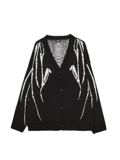 Cropp Swetry*kardigan z motywem kości