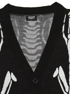 Cropp Swetry*kardigan z motywem kości