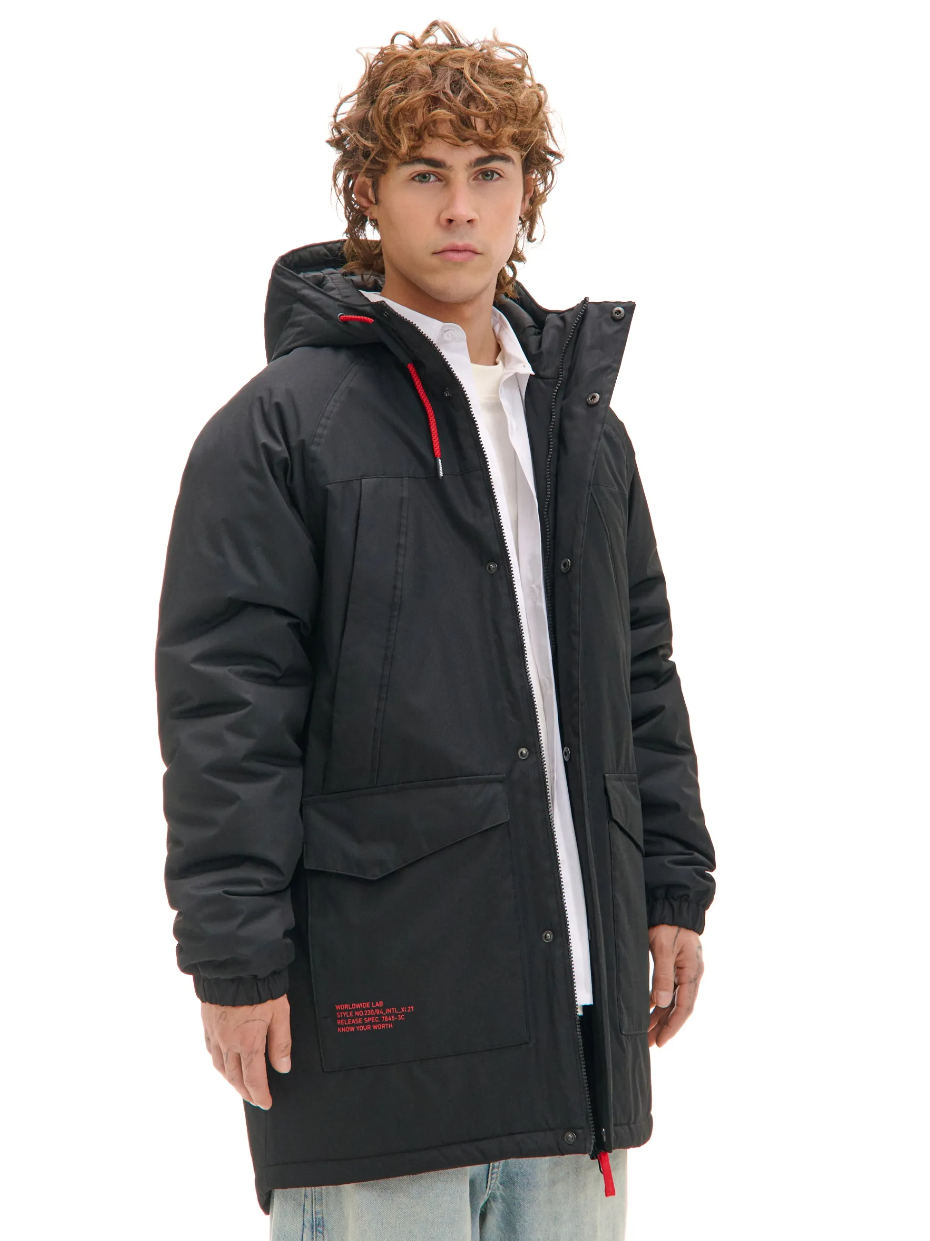 Cropp Kurtki Zimowe|Kurtki, Płaszcze*płaszcz z kapturem