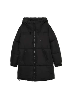 Cropp Kurtki, Płaszcze*pikowany płaszcz z kapturem
