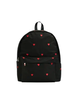 Cropp Torby, Plecaki*Czarny plecak w serca