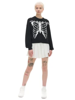 Cropp Swetry*sweter z kontrastowym nadrukiem