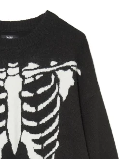 Cropp Swetry*sweter z kontrastowym nadrukiem