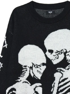 Cropp Swetry*sweter z motywem kościotrupów