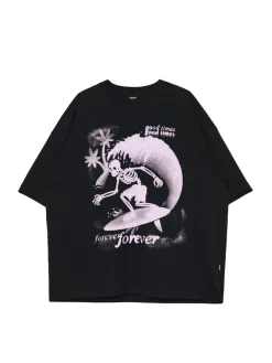 Cropp Koszulki*T-shirt boxy z nadrukiem