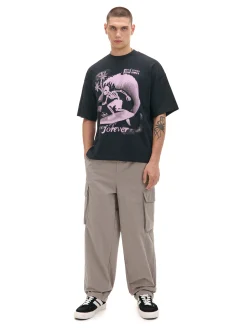 Cropp Koszulki*T-shirt boxy z nadrukiem