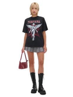 Cropp Unisex|Unisex*T-shirt oversize z grafiką Nirvana UNISEX