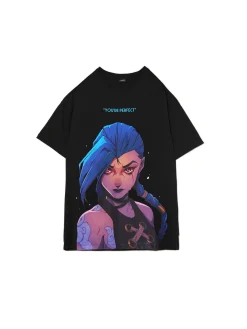 Cropp Koszulki, Topy*T-shirt z Jinx z Arcane