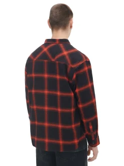 Cropp Koszule*Czerwona flanelowa koszula w kratę