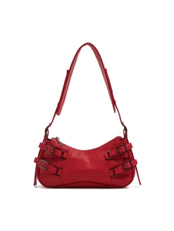 Cropp Torby, Plecaki*Czerwona torebka z imitacji skóry