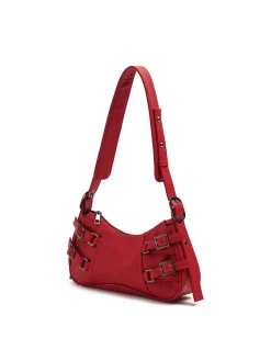 Cropp Torby, Plecaki*Czerwona torebka z imitacji skóry