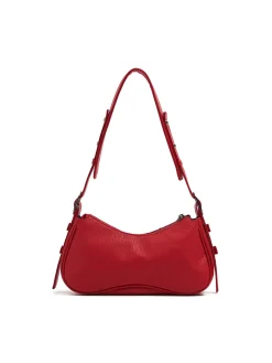 Cropp Torby, Plecaki*Czerwona torebka z imitacji skóry