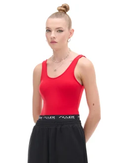 Cropp Koszulki, Topy*Czerwone body