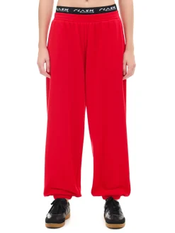 Cropp Spodnie*Czerwone dresowe joggery