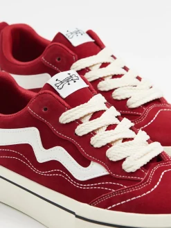 Cropp Sneakersy*Czerwone sportowe buty