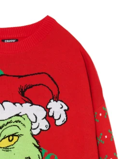 Cropp Ubrania Świąteczne|Swetry*sweter świąteczny Grinch