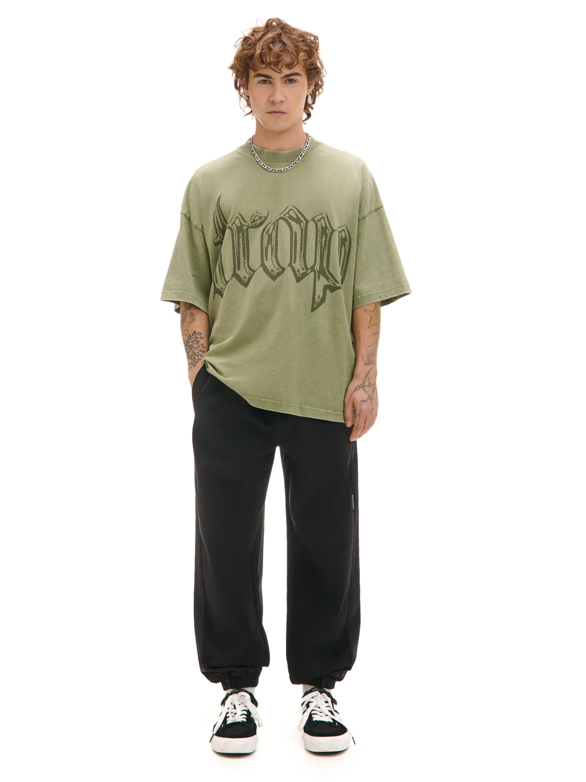 Cropp Spodnie*Dresowe joggery comfort fit z lampasami
