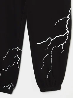 Cropp Spodnie*Dresowe joggery z odblaskowym printem