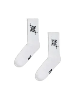 Cropp Skarpetki*Długie białe skarpety Baltic Games