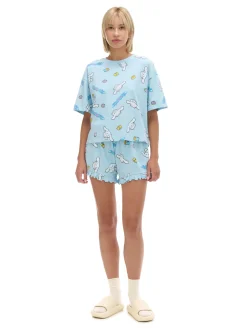 Cropp Piżamy*Dwuczęściowa krótka piżama Cinnamoroll