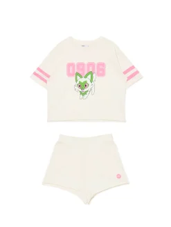 Cropp Piżamy*Dwuczęściowa krótka piżama Pokémon