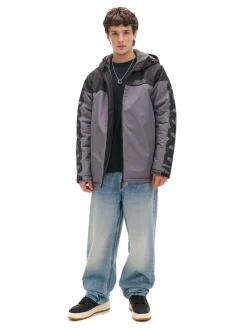 Cropp Kurtki Zimowe|Kurtki, Płaszcze*Dwukolorowa kurtka z kapturem