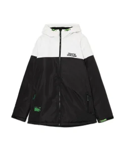 Cropp Kurtki Zimowe|Kurtki, Płaszcze*Dwukolorowa kurtka z kapturem