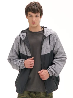 Cropp Kurtki, Płaszcze*Dwukolorowa kurtka z nadrukiem