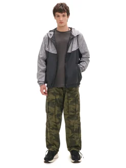 Cropp Kurtki, Płaszcze*Dwukolorowa kurtka z nadrukiem