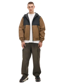 Cropp Kurtki, Płaszcze*Dwukolorowa lekka kurtka z kapturem