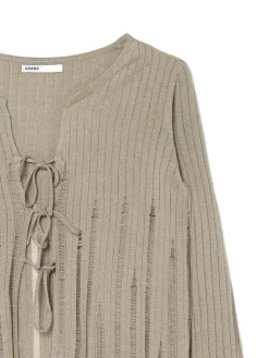 Cropp Swetry*Dzianinowy kardigan z domieszką wełny