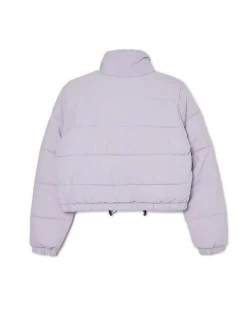 Cropp Kurtki, Płaszcze*Fioletowa kurtka puffer