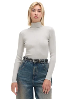 Cropp Swetry*Gładki sweter z półgolfem