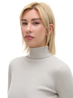 Cropp Swetry*Gładki sweter z półgolfem