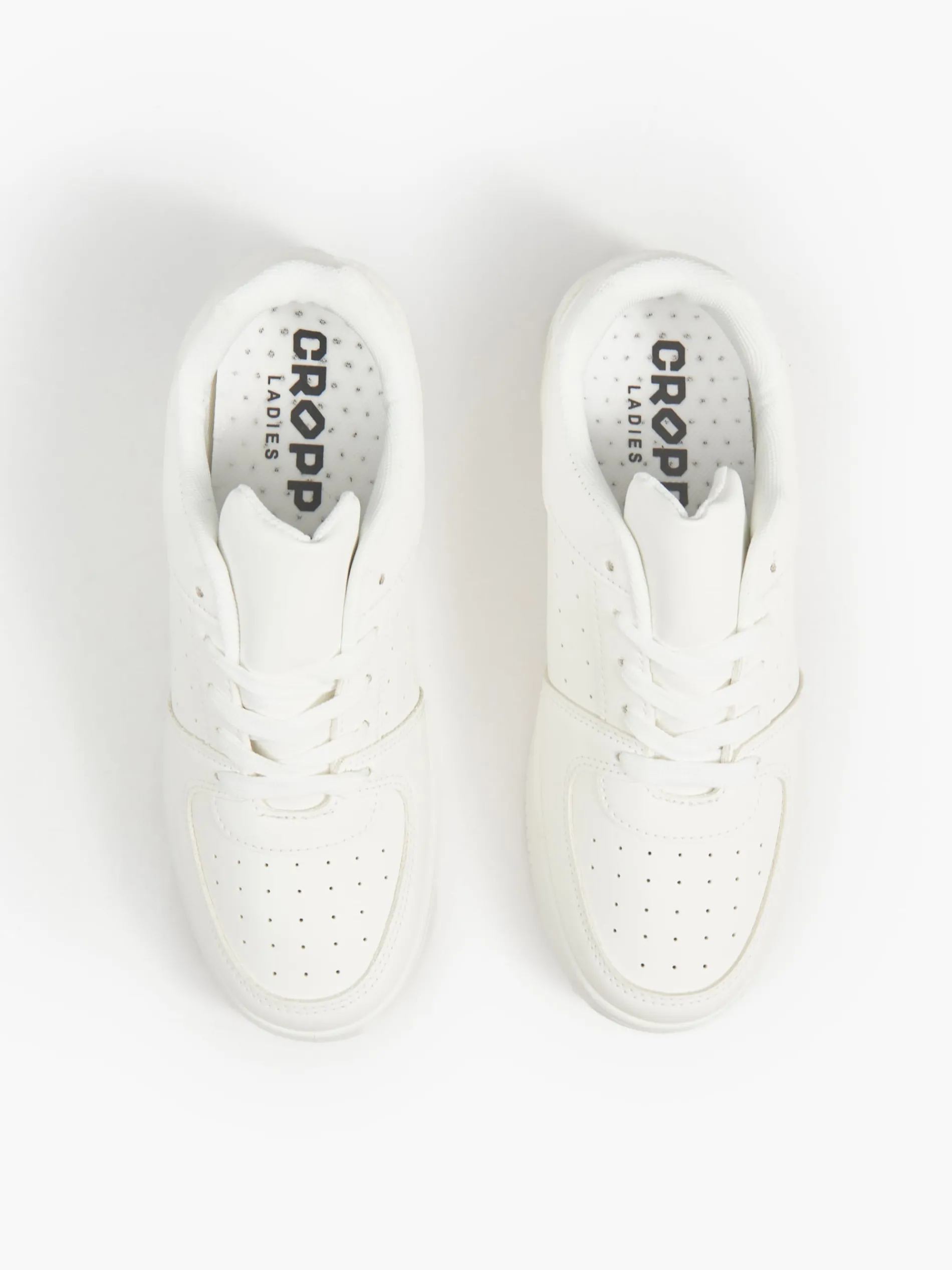 Cropp Sneakersy*Gładkie białe sneakersy